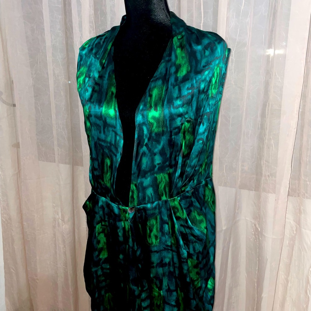 Burning Torch Silk Dress - image 1